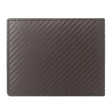 Royal Bagger Genuine Cow Leather Men Short Wallet Carbon Fiber Pattern RFID Block Cowhide Wallets Business Card Holder Purse