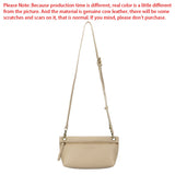 Royal Bagger Shoulder Crossbody Bags for Women Genuine Cow Leather Fashion Small Square Bag Casual Ladies Handbag 1564